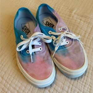 Vans Custom Tie Dye Shoes Men’s 5.5, Women’s 7